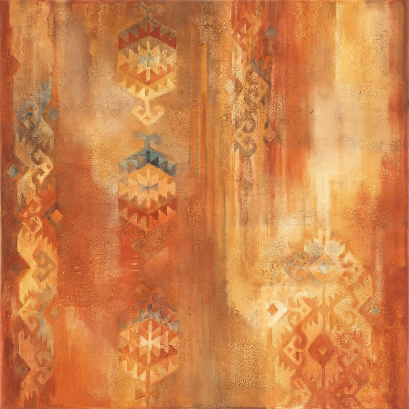 " Desert Sunset II " by Albena Hristova, 12" H x 12" W x  1.25" D