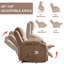 Fauteuil inclinable électrique Power Lift Chair-1717115257