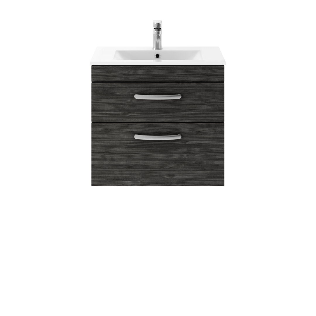 Athena 605mm Single Bathroom Vanity with Integrated Ceramic Basin
