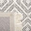 Castillo Geometric Handwoven Area Rug in Ivory/Black-70812890