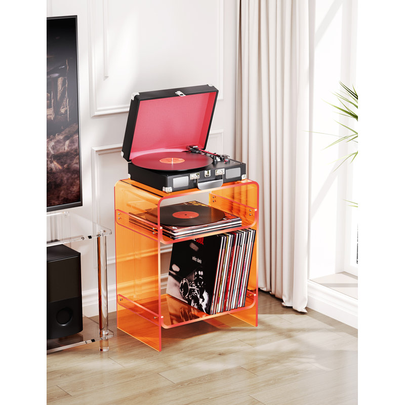 Acrylic Side Table Nightstand | Modern & Stylish
