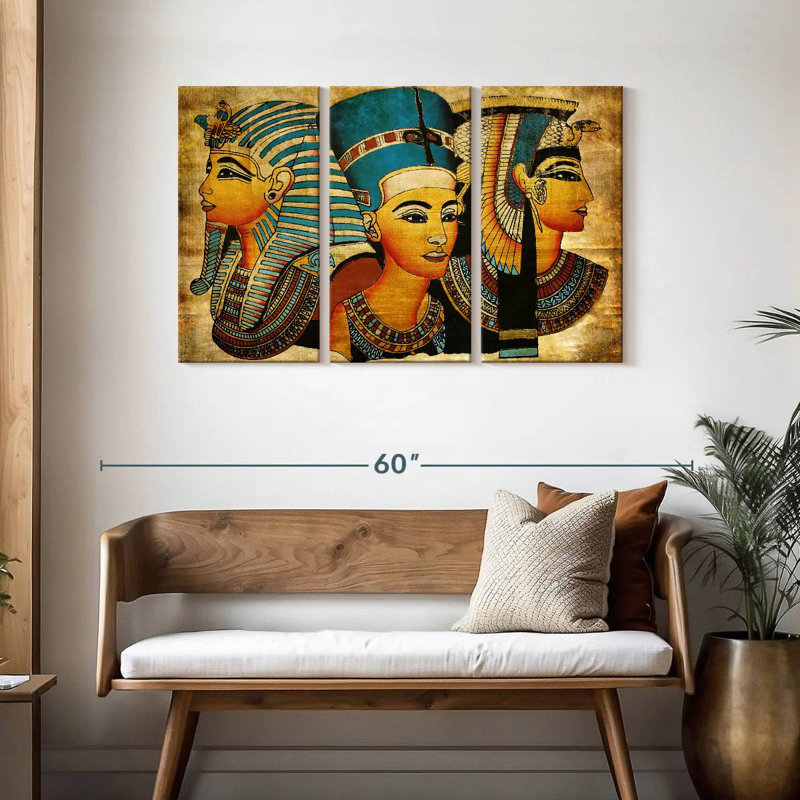 Keiri Ancient Egyptian Rulers, 28" H x 45" W