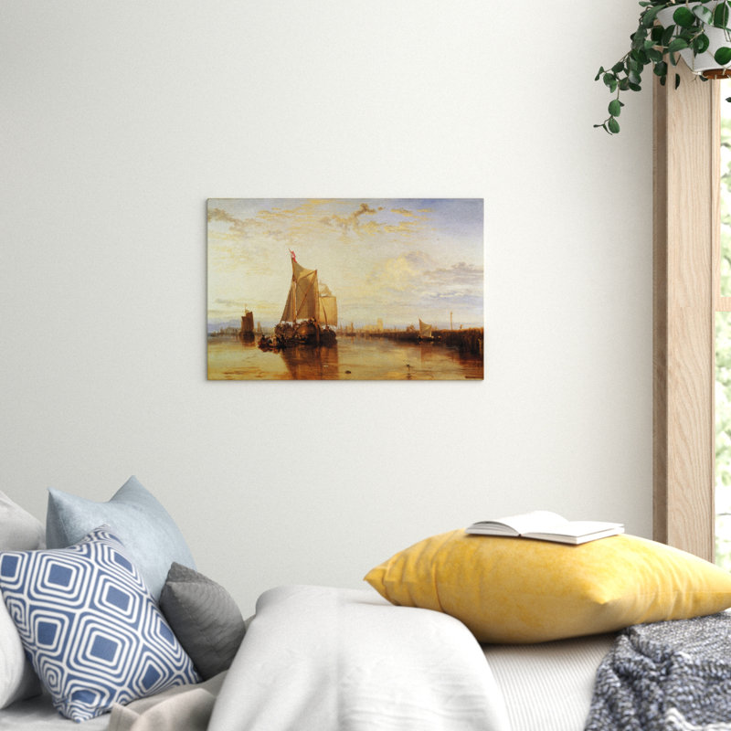 J.M.W. Turner - Wrapped Canvas Painting, 35cm H x 50cm W