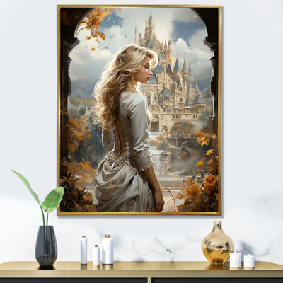 Fairytale Princess Castle - Fantasy Wall Art