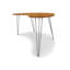 Sage Kidney Desk With Metal Legs