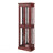 Cabinet, Glass, Adjustable Shelves Glass Door, Lighted Diapaly With And Mirrored Back Panel, Tempered Doors-608148021