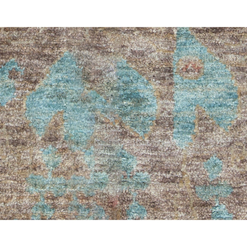Hand-Knotted High-Quality Brown Area Rug
