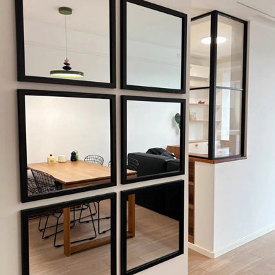 Rectangle Metal Wall Mirror