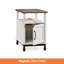 Table de bout avec rangement Dwja
