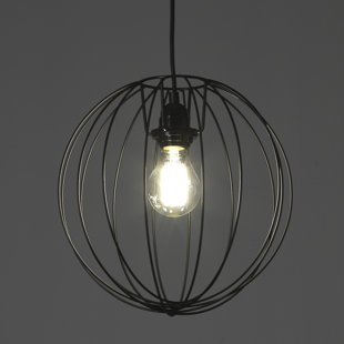 1 - Light Black Sphere Pendant