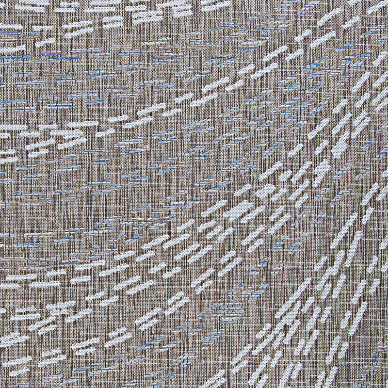 Tapis intérieur / extérieur brun clair / ivoire Torge, Rectangle 3 pi 3 po x 5 pi 6 po