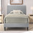 Tevrat Upholstered Platform Bed with Adjustable Headboard-845593058-845593059