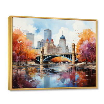 " Minneapolis City In Autumn II "