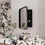 Armoire de salle de bain avec miroir et tablettes réglables - 16 po x 24 po Encadré en métal noir-590540859
