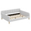 Upholstered Daybed With 4 Support Legs-1480052444