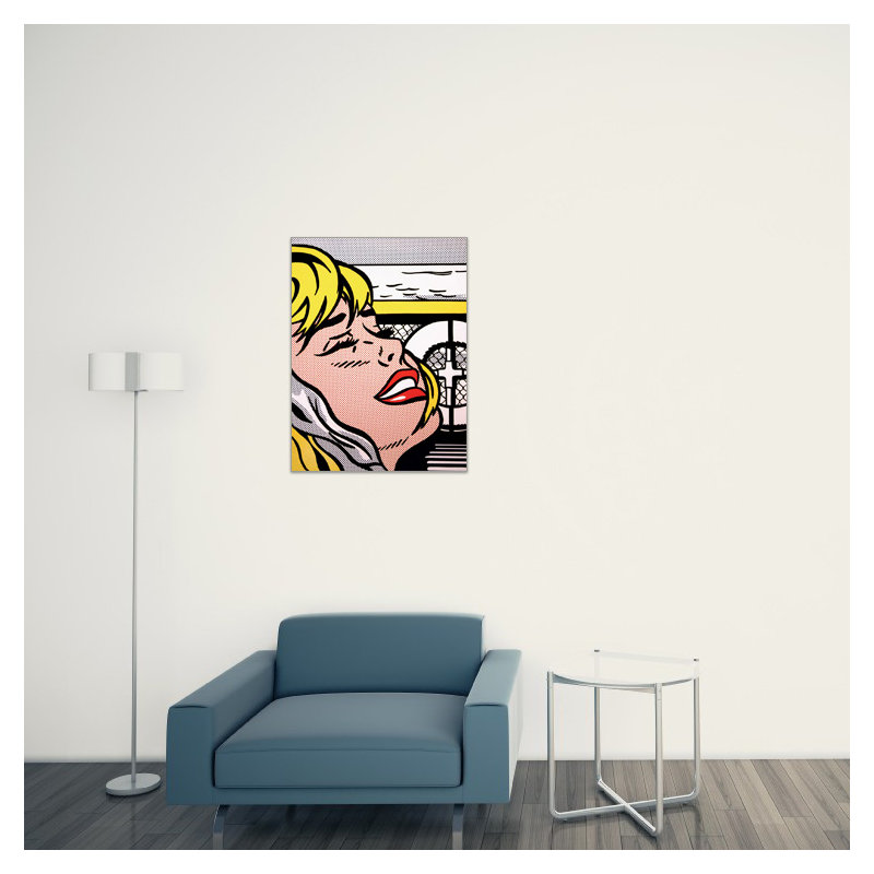 Roy Lichtenstein - No Frame Print on Wood