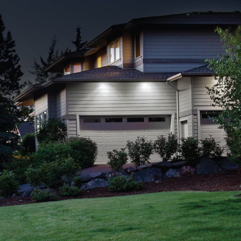 Feit Bronze Hardwired Dual Head LED Security Floodlight