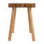 Tabouret long en bois récupéré