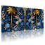 Plantes et fleurs, ensemble de 3 impressions murales sur toile-1697202354