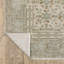 Tapis beige / bleu sarcelle Graicyn Global Traditonal-1878668469