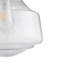 Luminaire suspendu en forme de cloche en orme
