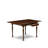 3 Piece Kitchen Table & Chairs Set Contains a Rectangle Dining Room Table with Dropleaf and 2 Dining Chairs, 36x54 Inch, Mahogany-1629686799-1629686798-1618575236