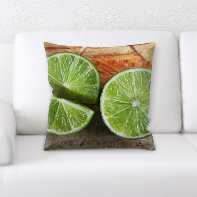 Coussin lime