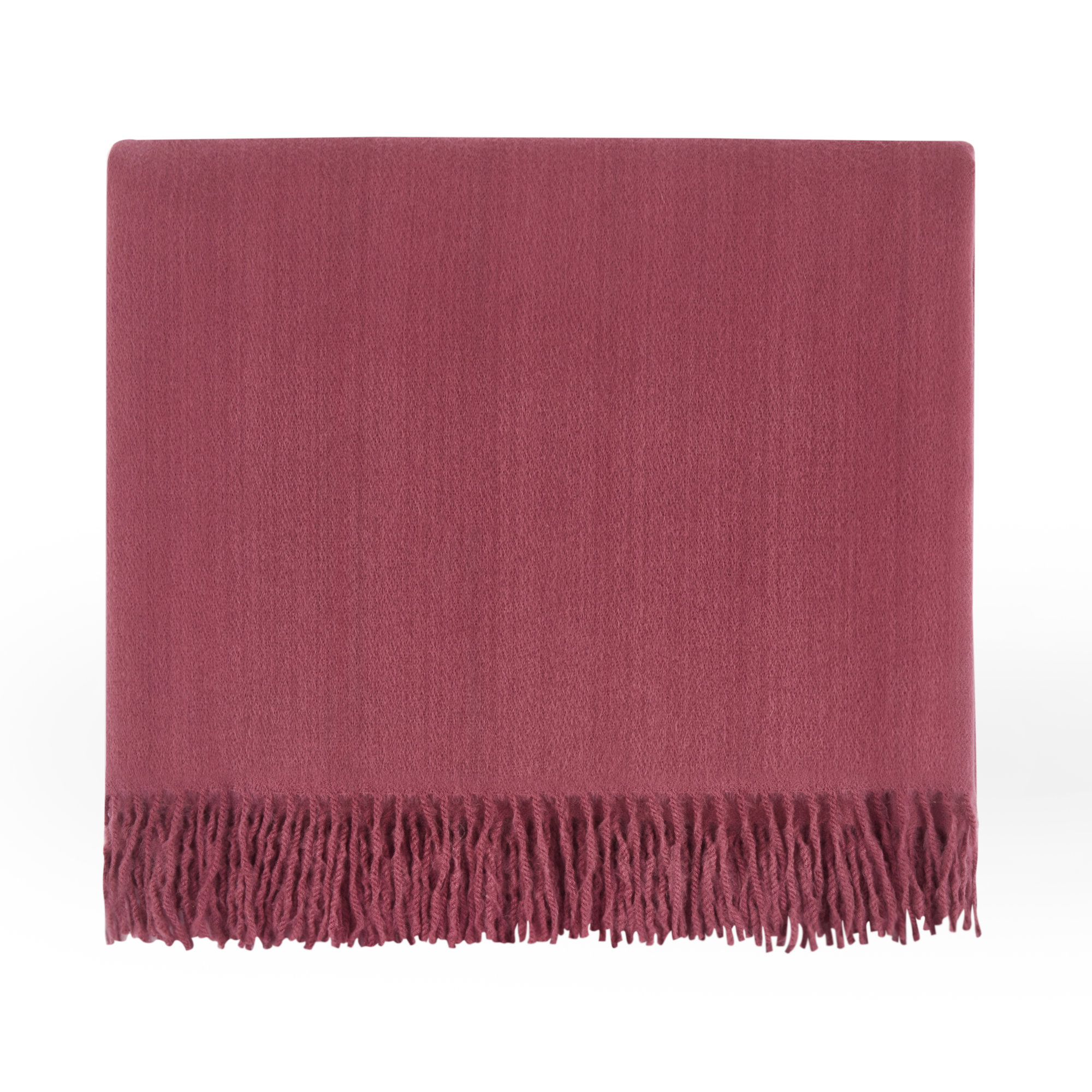 Cascades Machine Woven Throw Blanket, Crushed Berry