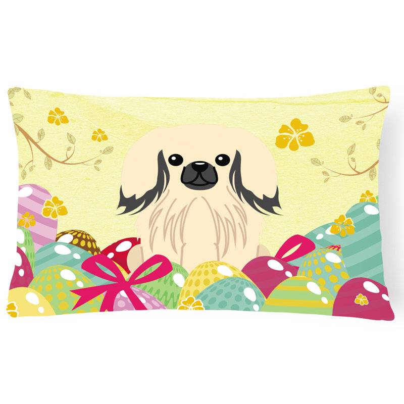 Coussin pékinois de pâques œufs, Crème