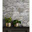 Rouleau de papier peint auto-adhésif L 18 pi x l 20,5 po Surface Style Stone-87894885