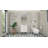 Aylanna Single Bathroom Vanity with Acrylic Top-724210222