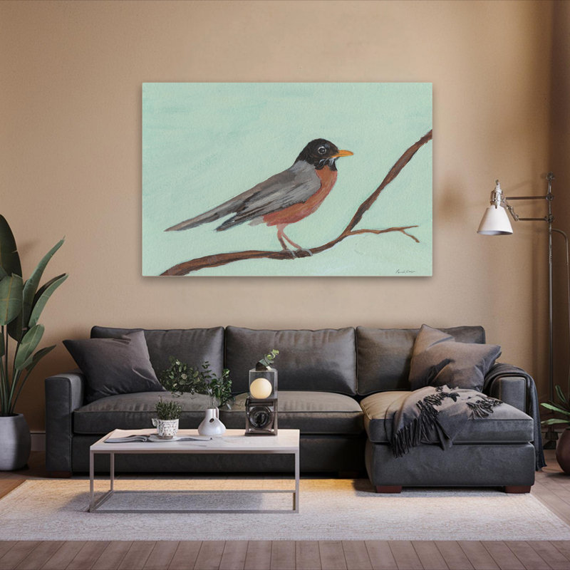 Robin contemporain, H 60 po x l 40 po