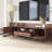 Wood Fashionable TV Stand For Tvs Up To 75"