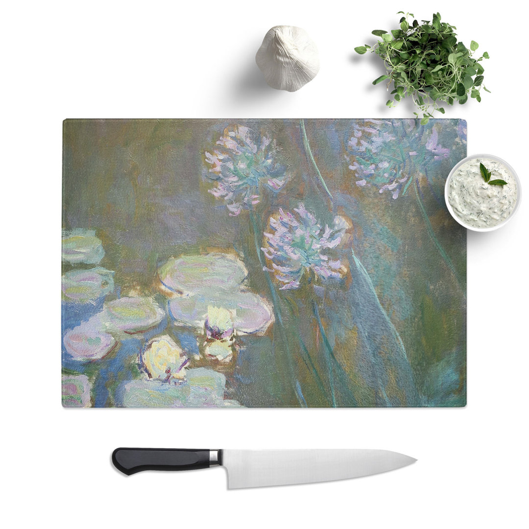 Water Lilies Lily Pond Vol.6 by Claude Monet Chopping Board