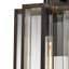 Applique murale d'extérieur 1 lumière de 20 po de hauteur Bianca - Bronze noisette-793900553-793900566
