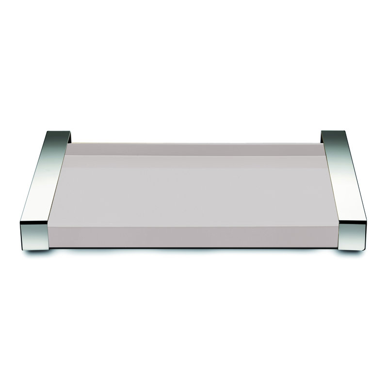 MEPRA Quattro Tray, 2.36" H x 11.81" L x 7.87" W, White