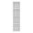 Cale Wall Cabinet, 4 Shelves, White