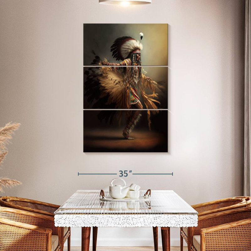 Lelar Freedom Dance, 50" H x 32" W