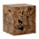 Scarlett Solid Wood Block End Table