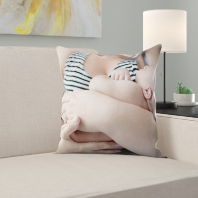 Microsuede Throw Pillow