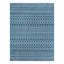 Tapis géométrique bleu foncé World Menagerie-186432062