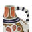 Hamsa Handcrafted Terracotta Table Vase 1