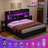Sherell California King Size Bed Frame With 4 Storage Drawers,Black-100845099-124514626