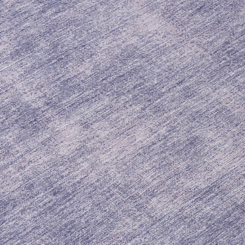 Purple Flat Woven Synthetic Indoor/Outdoor Area Rug 3' x 5'