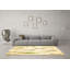 Tapis brun contemporain lavable à la machine 258-544344353