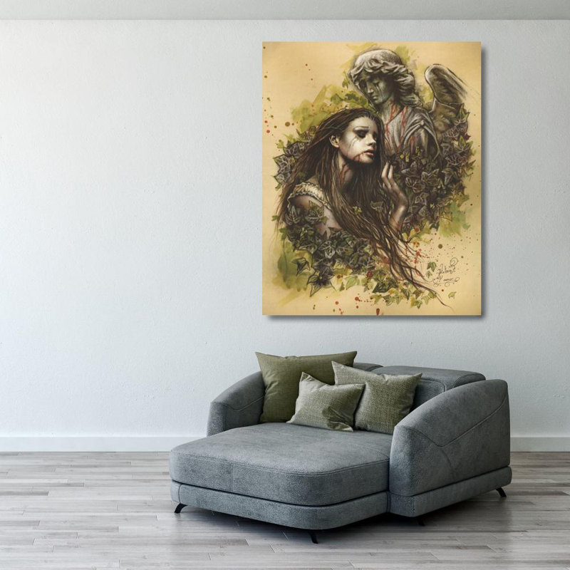 El Amor, 35" H x 28" W