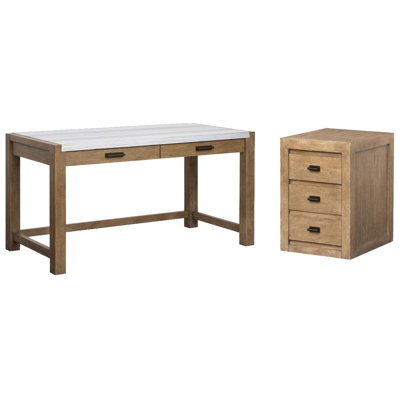 Bureau d'écriture avec classeur mobile