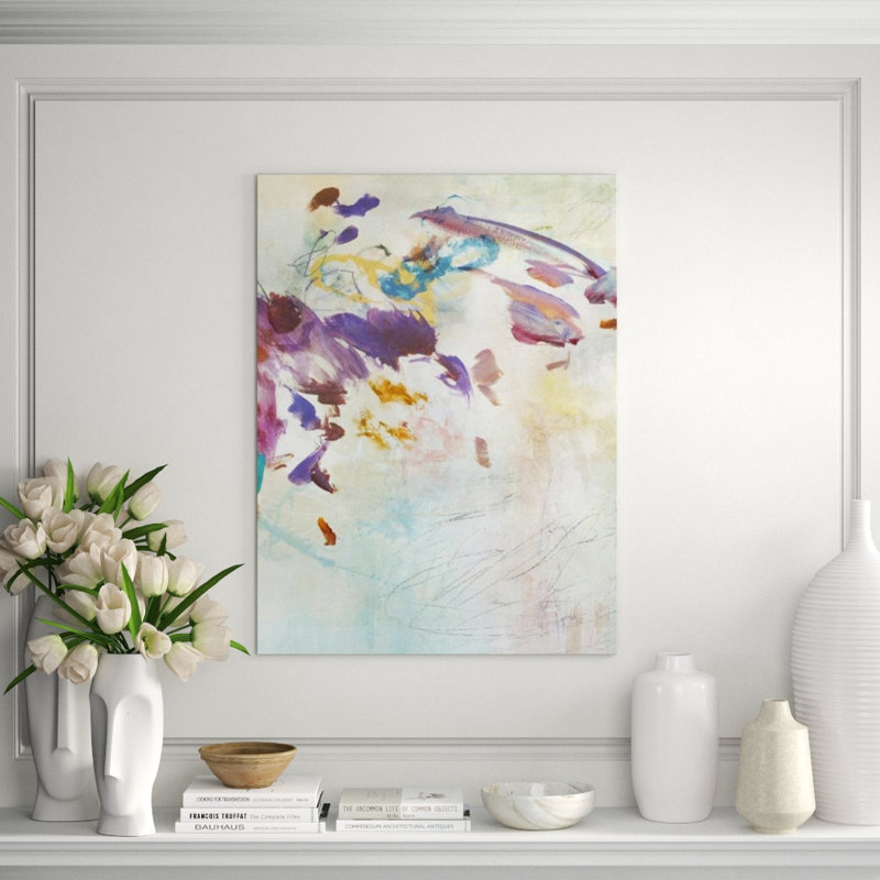Wild Berries II Print by Guseul Park, Glass Coat, 53" H x 40" W x 1.5" D