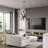 10 Light Black Chrome Large Chandelier-1610383784
