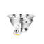 Symple Stuff Stainless Steel Colander